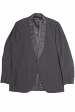 Vintage Black Tuxedo Jacket Men's Medium Classic Formal Wear Blazer