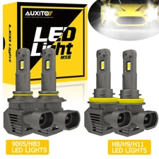 AUXITO H11 9005 LED Headlight for Dodge Ram 1500 2500 3500 2009-2022 Hi Low Beam