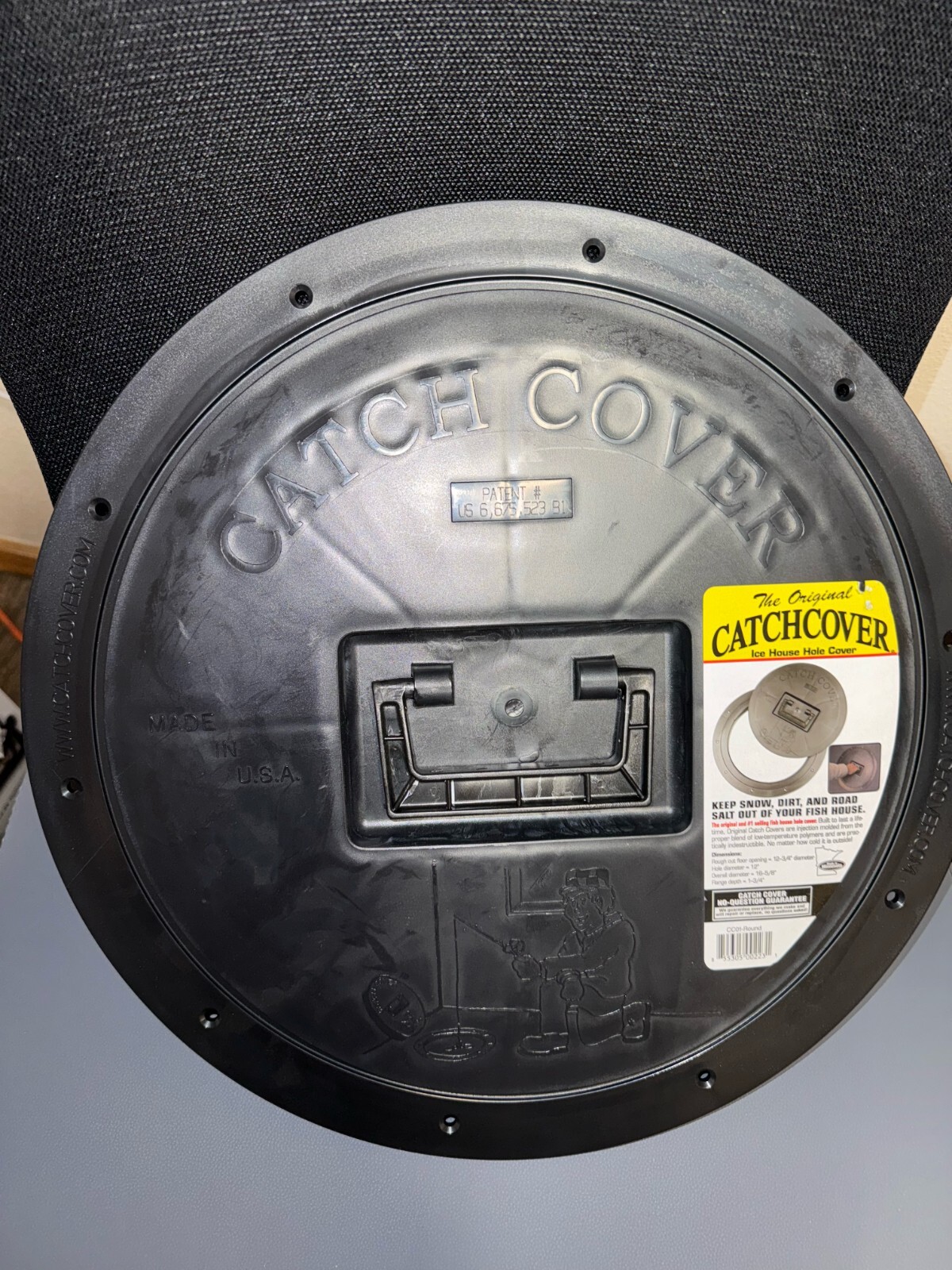 4 Catch Cover BRAND Round Ice Hole Covers Fish House Castle Cc01 Ship