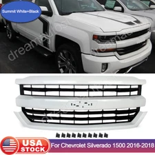 For 16-2018 Chevrolet Silverado 1500 Front Grille High Country Z71 Summit White