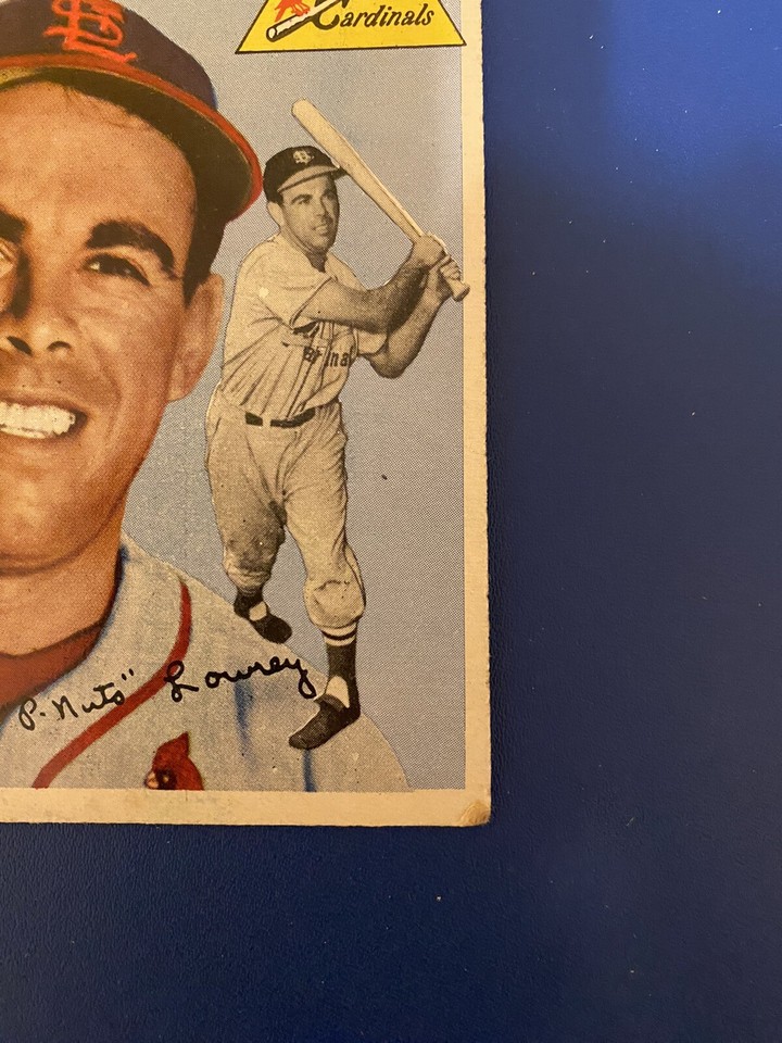 1954 Topps HARRY "PEANUTS" LOWREY 158 St. Louis Cardinals Baseball eBay