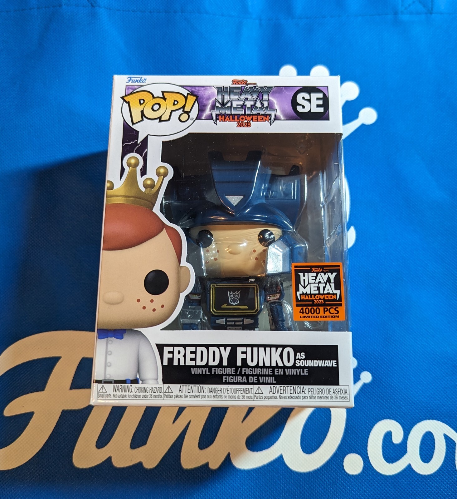 Thumbnail - Funko Pop Freddy Funko As Soundwave (transformers) 4000 Pcs