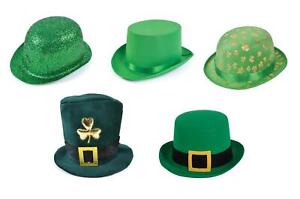 Adults St Patricks Day Irish Green Leprechaun Accessory Fancy Hats Dress
