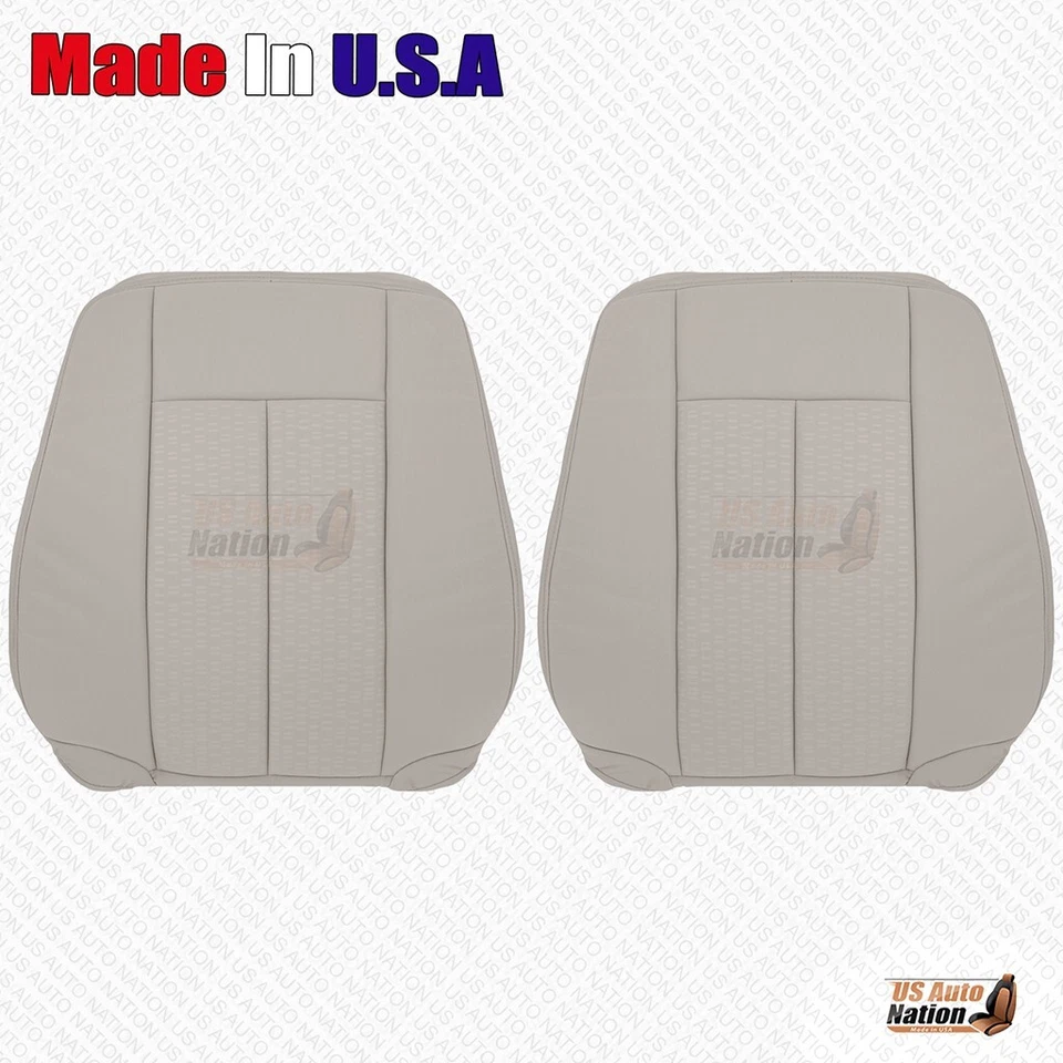 2011 2012 2013 2014 Ford Expedition XLT - Front Bottoms & Tops Cloth Cover Gray - Изображение 2 из 4