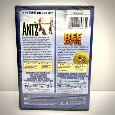 Bee Movie & Antz Movie Double Feature DVD 2013 Dreamworks | eBay