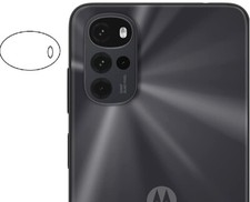 CAMERA GLASS for MOTOROLA MOTO G22 TEMPERED SLIDE PROTECTION FILM