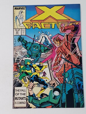 X-Factor 23 Marvel Comics 1st full Angel as Death Copper Age 1987