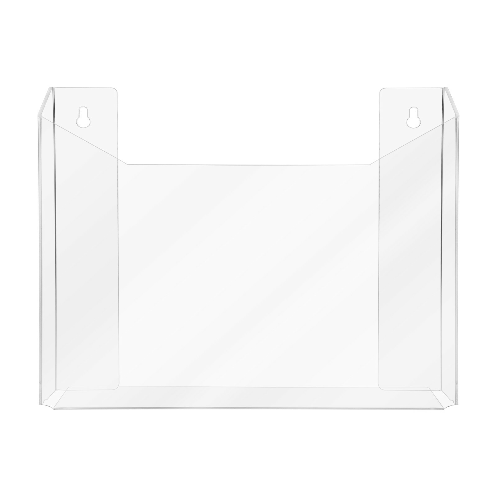13.75"W Hanging Newspaper Pocket Chart Catalog Display Holder