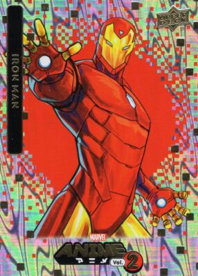 Marvel Anime Band 2 Mega Moon Basiskarte #37 Iron Man - Tier 4
