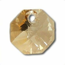 Swarovski Crystal Pendant 6401 Octagon 8mm & 12mm *Many Colours*