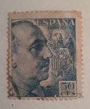 1949 - ESPAÑA - EDIFIL 1053 - GENERAL FRANCO - USADO