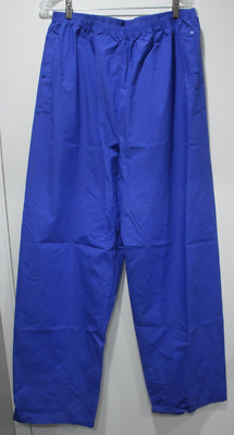 Columbia Mens Outdoor Blue Snap Pull Away Waterproof Rain Pants