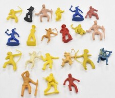 Wild West Cowboys Indians Plastic Horses Toy Figure Lot H