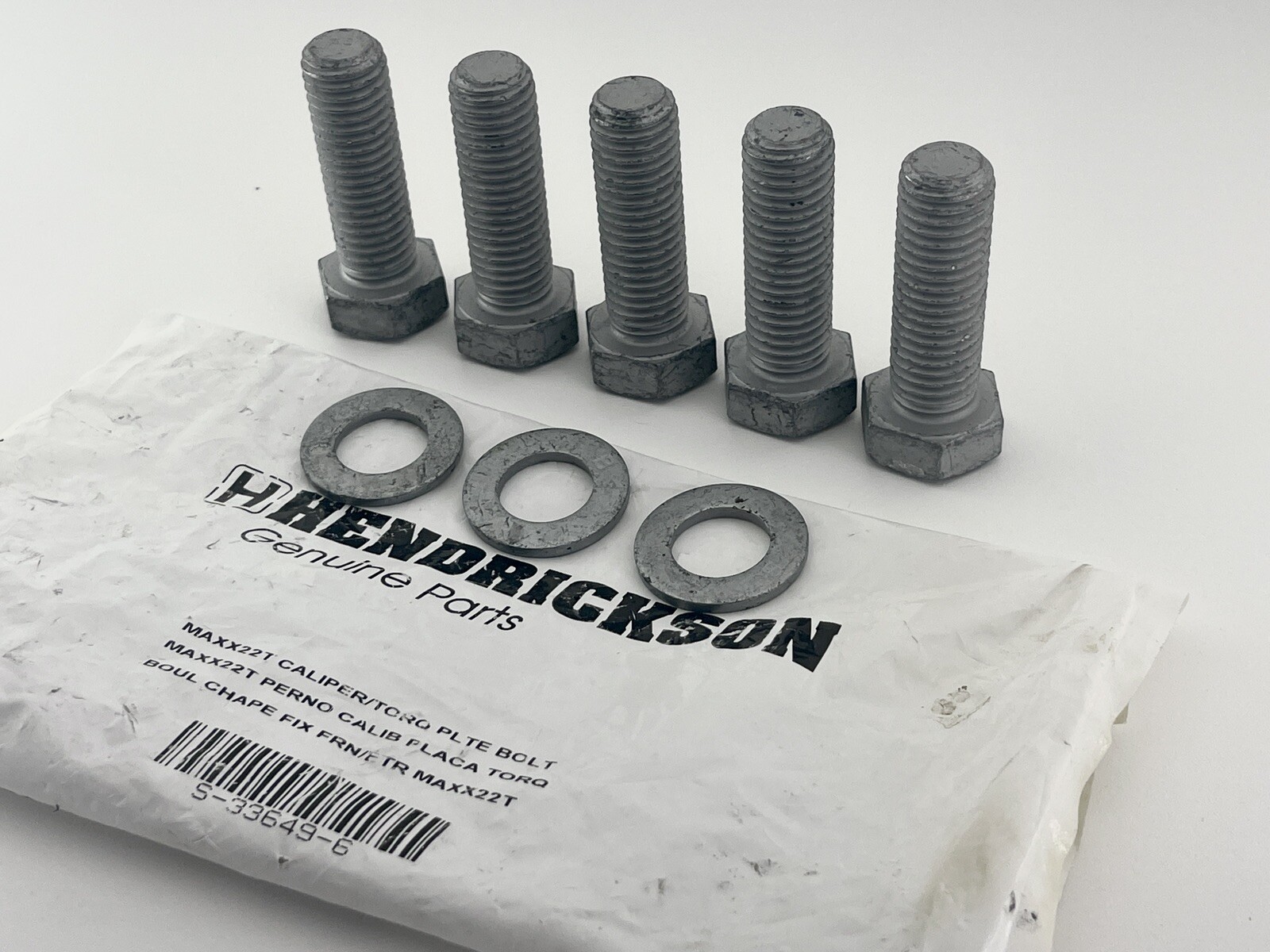 NEW HENDRICKSON S336496 MAXX22 T CALIPER TORQUE PLATE BOLT HARDWARE