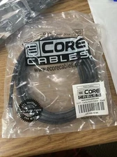 Lot Of 3 Cat5e Ethernet Patch Cable Black 10ft See Pics