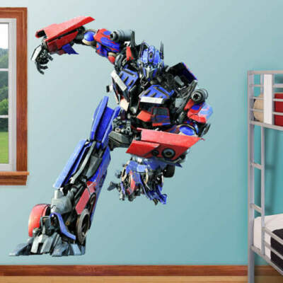 TRANSFORMERS Optimus Prime 150cm Wandaufkleber Wandtattoo Wandsticker neu