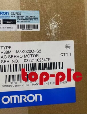 Original Omron R88M-1M3K020C-S2 AC Servo Motor New In Box