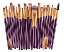2X 20pcs Makeup BRUSHES Kit Set Powder Foundation Eyeshadow Eyeliner Lip Brush