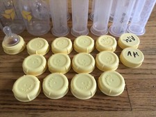 MEDELA Lot - 10 Freezer Storage, 6 5 Oz Bottles, 1 8 Oz Bottle