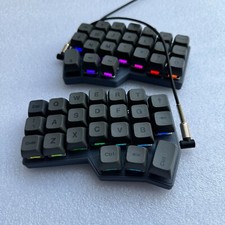 Corne V4 Split Keyboard RGB Hot Swap Wired Ergonomic Mechanical Keyboard VIAL