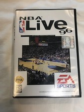 SEGA Genesis NBA Live 96 (Genesis) - Complete With Manual Untested VGC