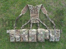 Complete British MTP MOLLE webbing set with yoke, Alpha model, size medium