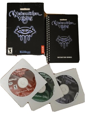 Neverwinter Nights (PC, 2002) | Big Box w/ Manual Gaming