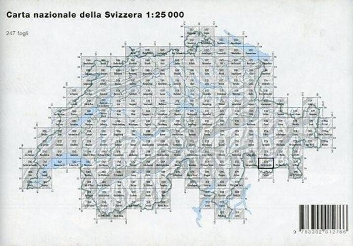 Thumbnail - Swisstopo 1 : 25 000 Val Bregaglia | Soglio - Pass Da
