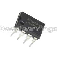 10PCS LM1458 1458 LM1458N IC DUAL OPERATIONAL AMPLIFIER NEW