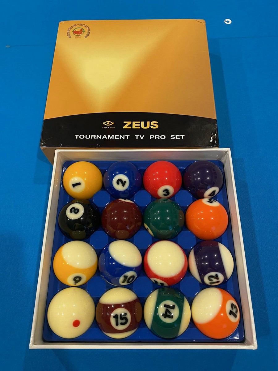 ビリヤード CYCLOPBALL BD〉ニューカラービリヤードボール。CYCLOP BALL（サイクロップ