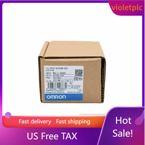 New in box Omron E5CC-QX2ASM-800 Temperature Controller 100-240VAC E5CCQX2ASM800