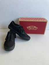 Vans Old Skool Sneakers Black / Black Canvas, Mens 9, Womens 10.5 VN000D3HBKA