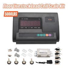 Livestock Scale Kit 5000Lbs for Cattle Hogs Sheep Goats Pigs Chutes Pallet scale