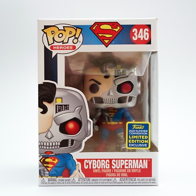 Funko Pop Heroes DC Cyborg Superman 346