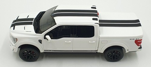 GT Spirit Scala 1/18 Resina GT415 - Ford Shelby F-150 Pick-Up Striscia Bianco/Nero - Foto 4 di 5