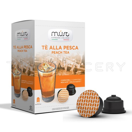MUST Peach Tea Nescafe Dolce Gusto 