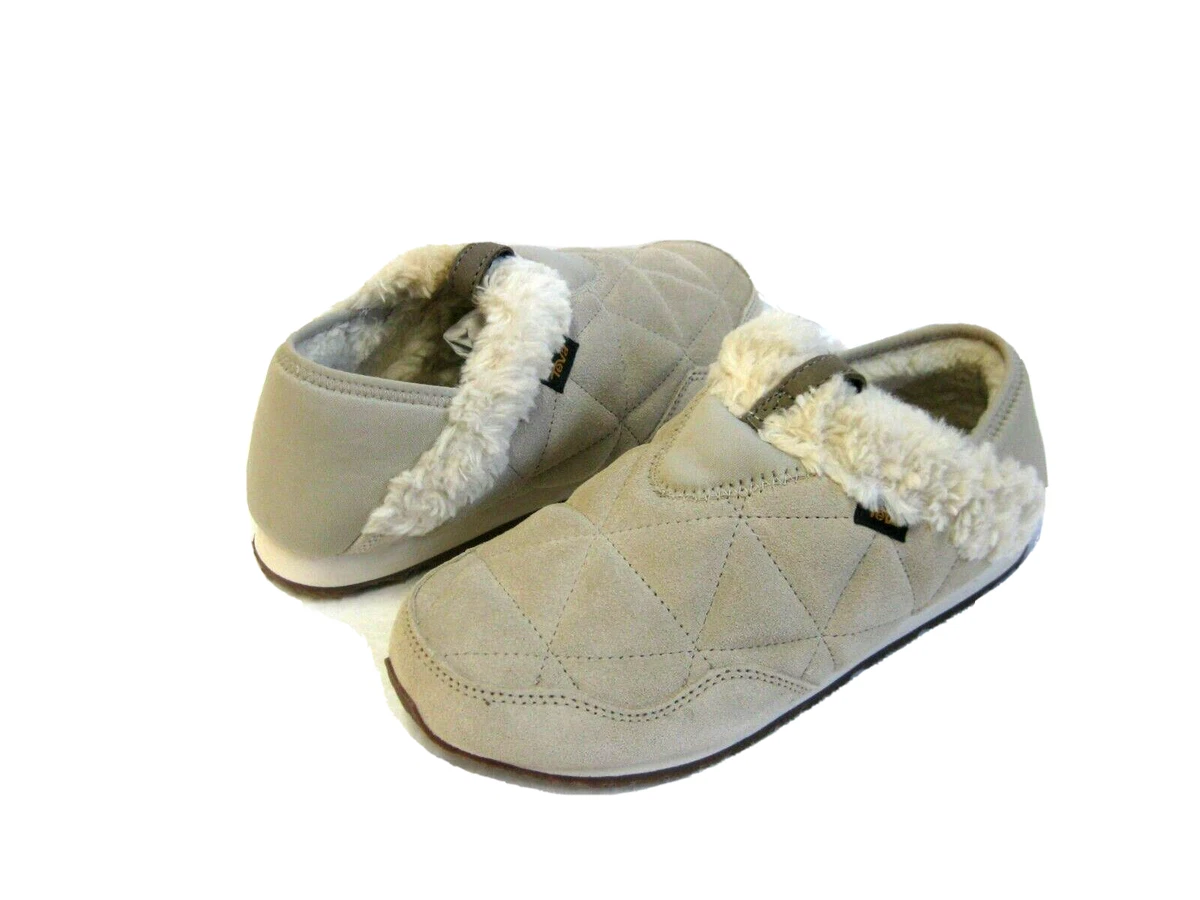 TEVA ReEMBER MOC PLUSH WOMEN SHOES FEATHER GREY US 7 / UK 5 /EU 38 /JP 24