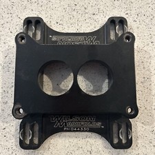 Wilson Manifolds 044330 Carburetor Adapter Aluminum Tapered Light Weight 2300 Wilson Manifolds 044330 Carburetor Adapter Aluminum Tapered Light Weight 2300