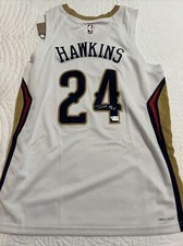 Jordan Hawkins Rookie Jersey Signed Nike 48 L New Orleans Pelicans FANATICS