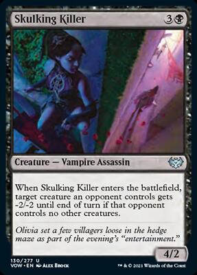 Magic MTG Skulking Killer [Innistrad: Crimson Vow]