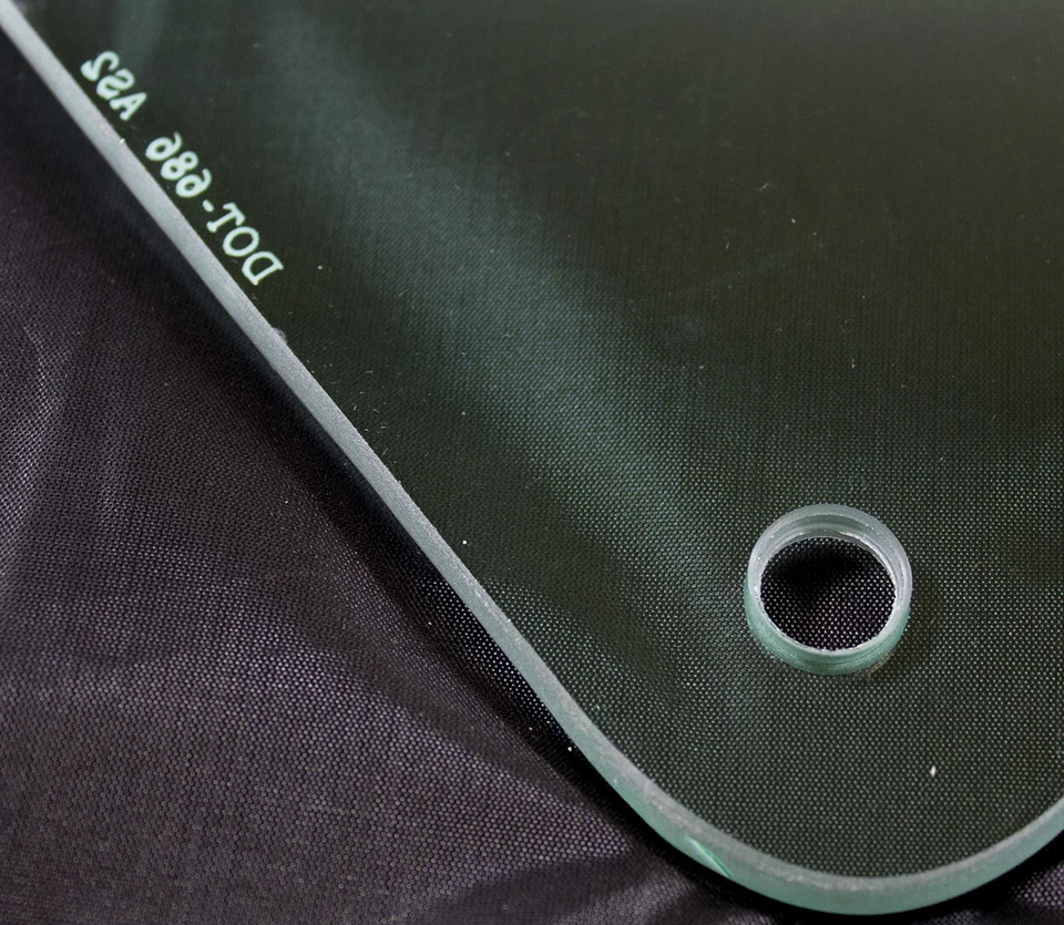 New Driver Side Quarter Glass Green Tint AMD Fits LeMans GTO 795-5468-TL - Image 3 of 3