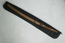 Custom Sword Case 42" X 6" padded, zippered - Perfect fit for WW2 Japanese Sword