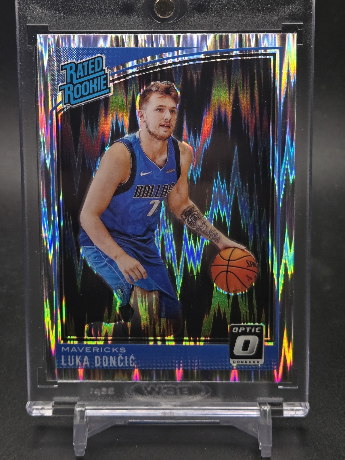 2018-19 Donruss Optic #177 Luka Doncic Shock