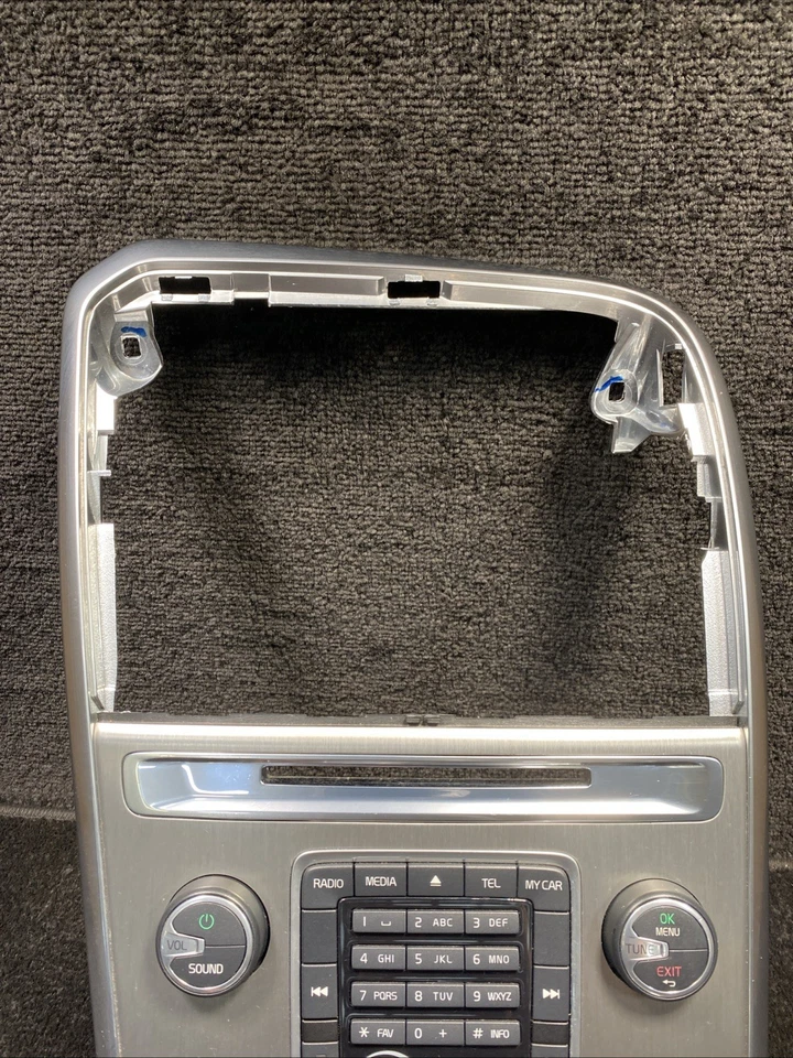 Volvo XC60 2011-2013 consola central panel de control climático moldura OEM Foto 3 de 4