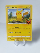 Carta Pokémon: Pikachu, 049/203, Trucco d'oro commercio 2024, ENG, TBE / quasi nuova