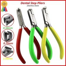 Dental Step Pliers Orthodontic Detailing Arch-wire Bending Forming 0.50 0.75 1mm