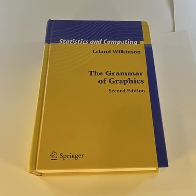 Springer The Grammar of Graphics 2nd Ed HC 2005 Wilkinson