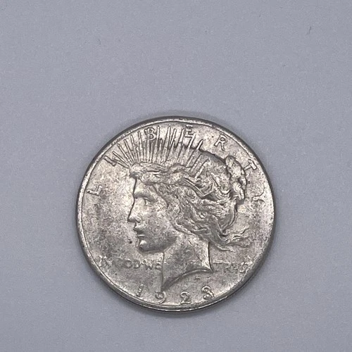 1923-S Peace Dollar Circulated Good Date