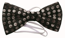 All ages Sequin Bow Tie Black Halloween Costume Accessories