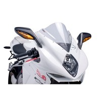 Puig Z-RACING Bildschirm FUR MV Agusta F3 675 Gold 12-20 Transparent